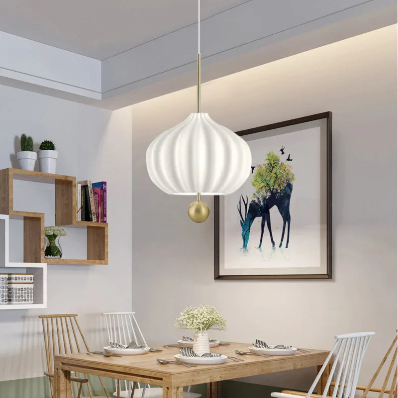 lampe suspendue moderne en verre avec fil réglable en métal