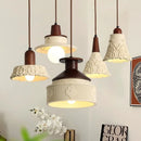 lustre créatif antique en résine pour décoration rétro