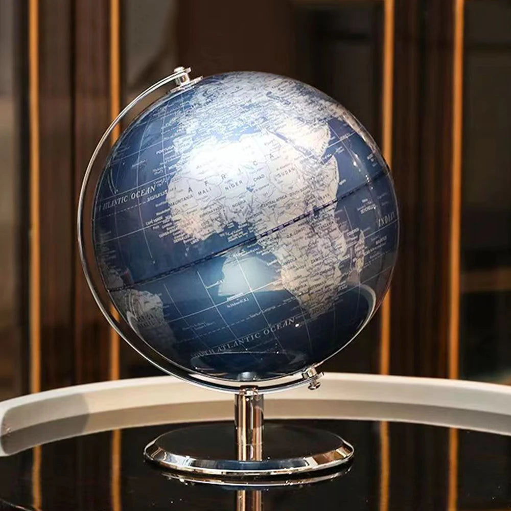 globe rotatif créatif en style européen décoration artisanale - vue 4 sur 8