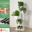 support en bois pour plantes et pots de fleurs intérieur
