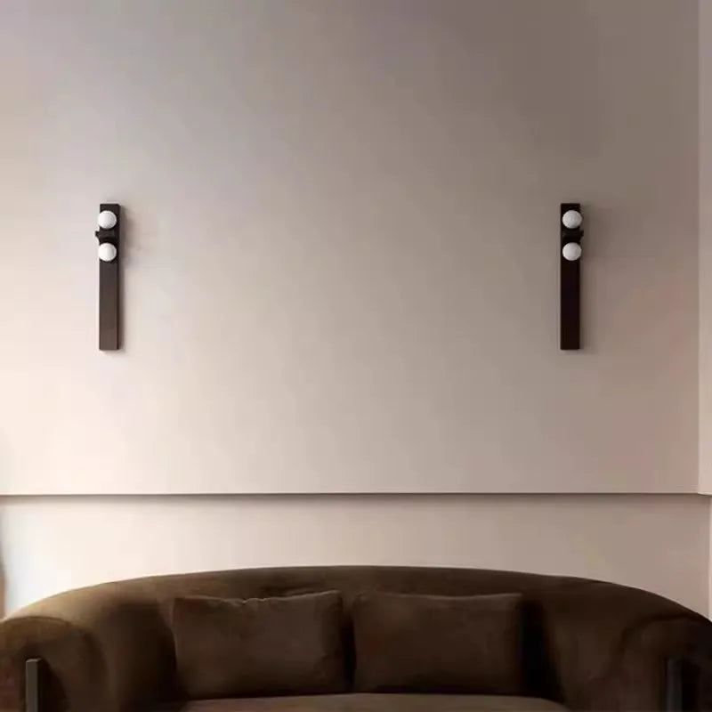applique murale moderne boule de verre luminaire créatif pour hôtel