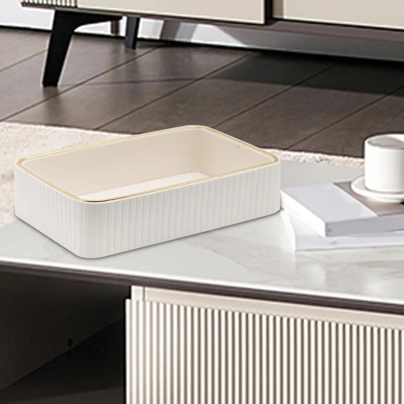 organisateur multifonction en cuir pour bureau et maison