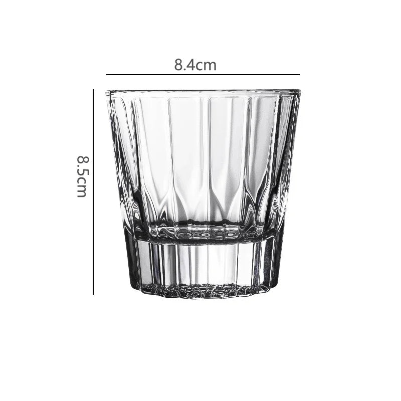 Verre whisky cocktail 200 ml style strié vertical