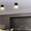 applique murale led en forme de bol pour éclairage d'hôtel