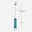 Suspension nordique LED en verre