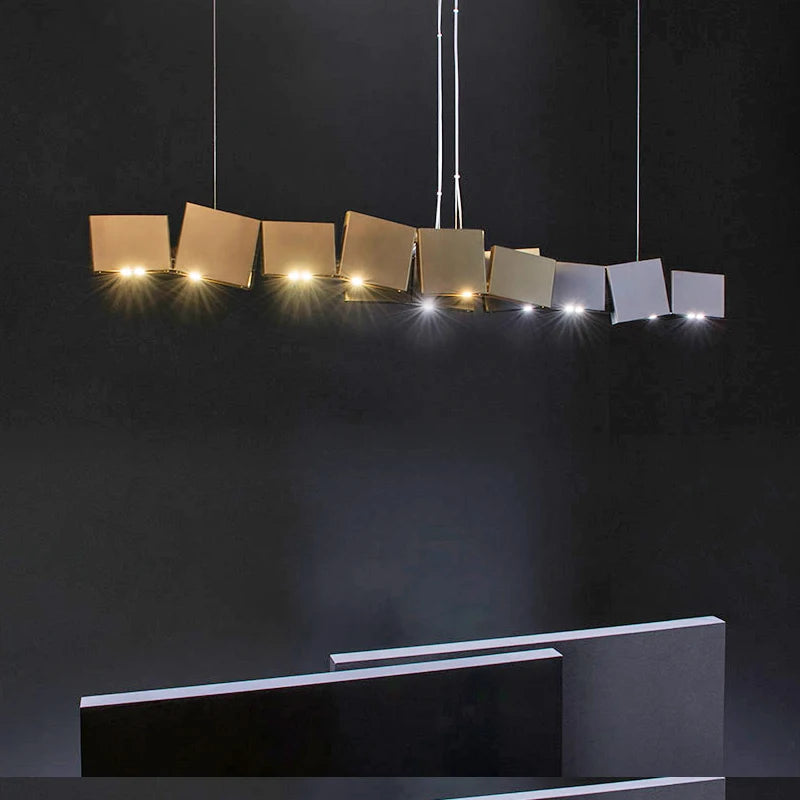 lustre de luxe post-moderne minimaliste pour restaurant - vue 2 sur 5
