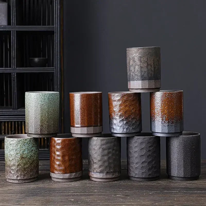 Mug céramique vintage artisanal style rustique tasse café