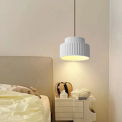 lampe led suspendue en résine design nordique simple décorative