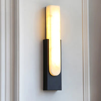 Applique murale LED en marbre au Design moderne