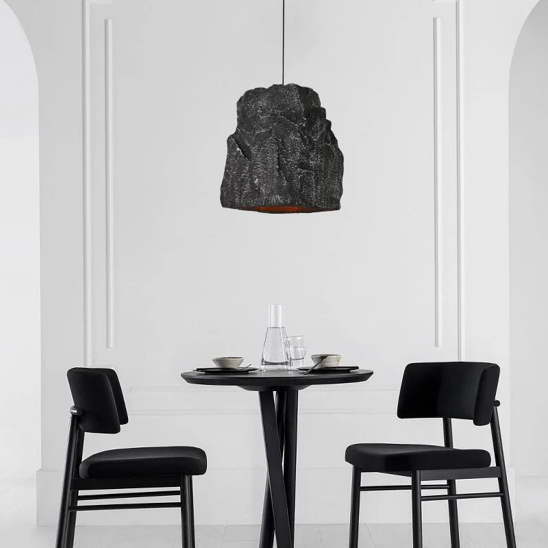 lustre nordique fait main imitation pierre style wabi sabi