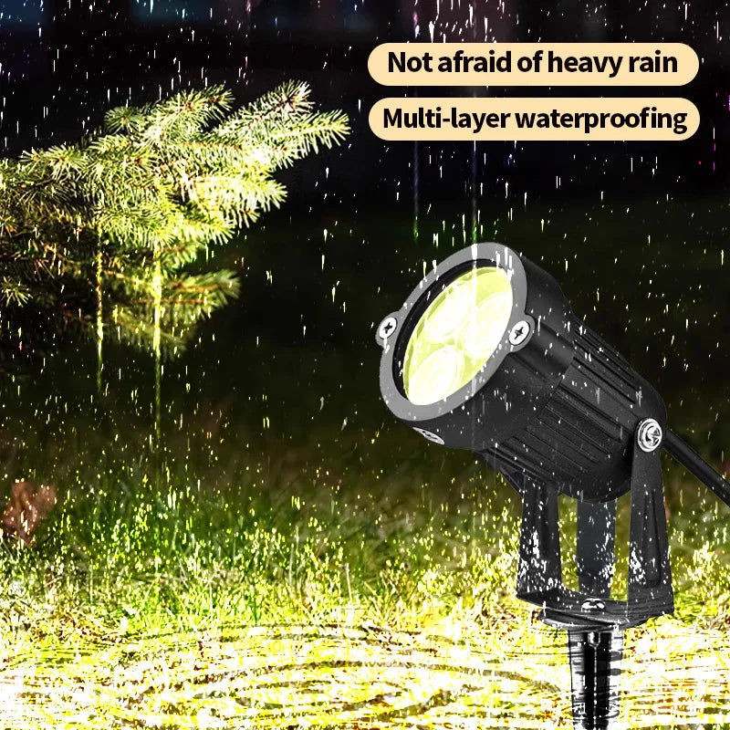 lampe de jardin led étanche pour éclairage extérieur décoratif - vue 8 sur 8