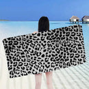 serviette de bain microfibre motifs animal cartoon enfants