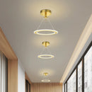 lustre nordique simple pour balcon bar restaurant led