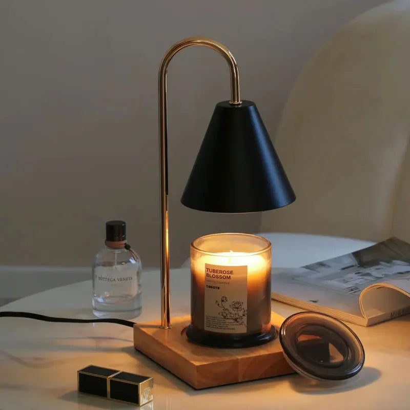 lampe de bureau moderne diffuseur d'aromathérapie avec minuterie - vue 3 sur 12