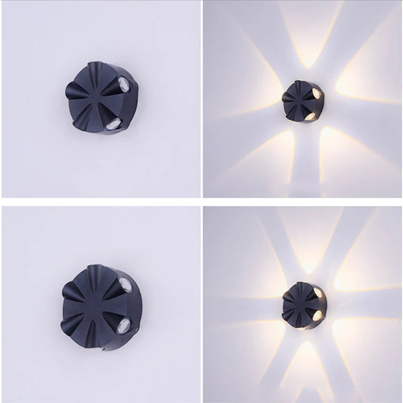 applique murale led design décoratif pour intérieur ou extérieur - vue 2 sur 14