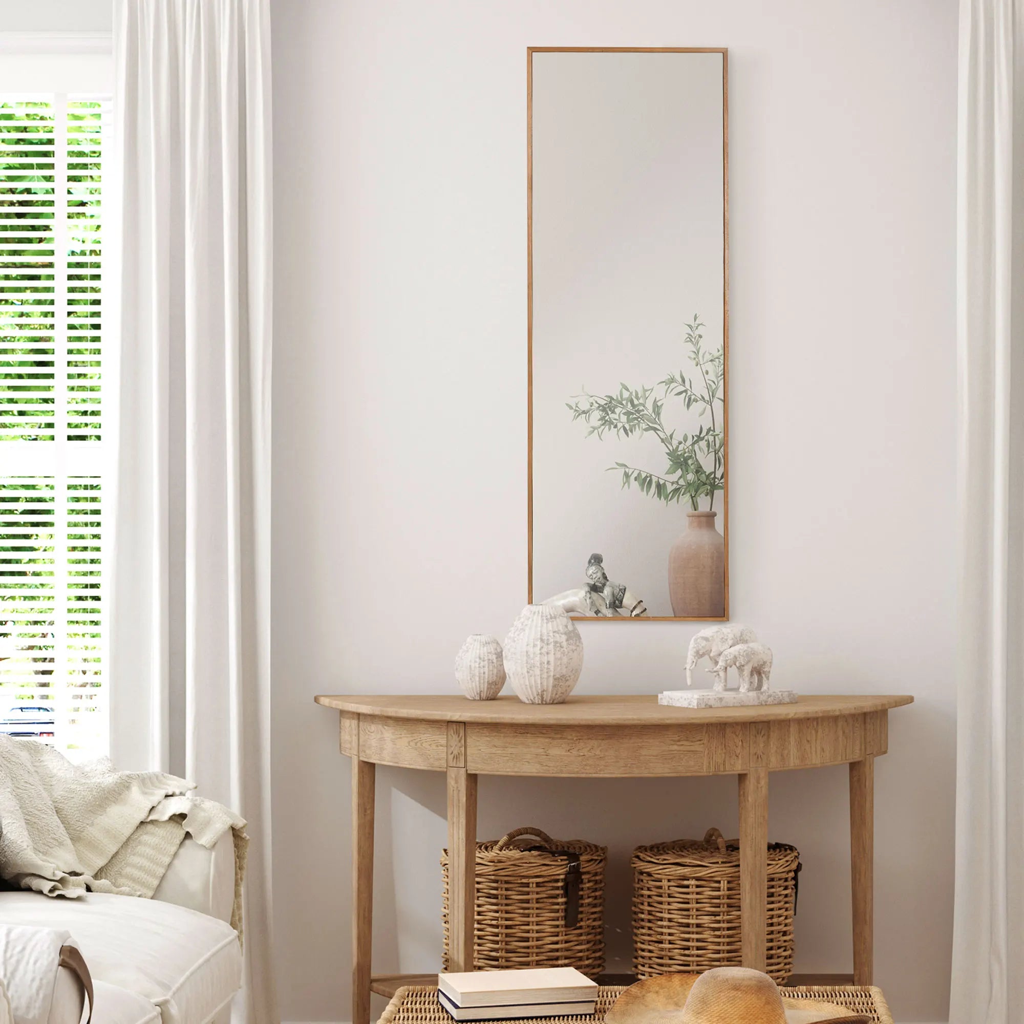 miroir mural décoratif corps entier pour intérieur - vue 3 sur 7