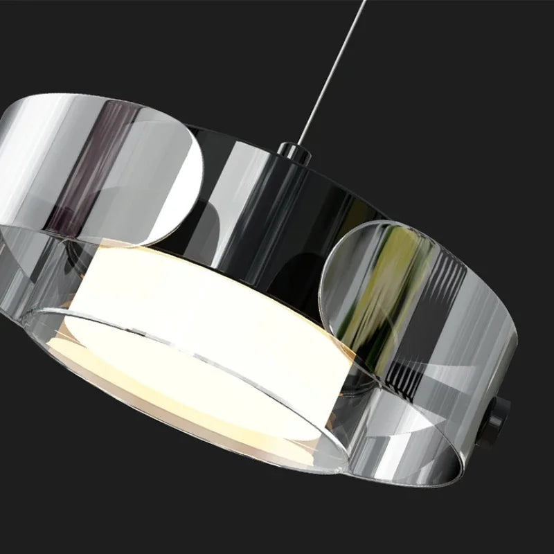 suspension créative à led style nordique pour intérieur moderne - vue 6 sur 7
