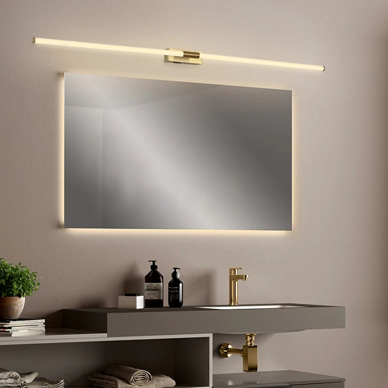 lampe de miroir à led moderne pour un éclairage élégant - vue 5 sur 11
