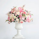 boules de fleurs artificielles en soie pour décoration de mariage et photo