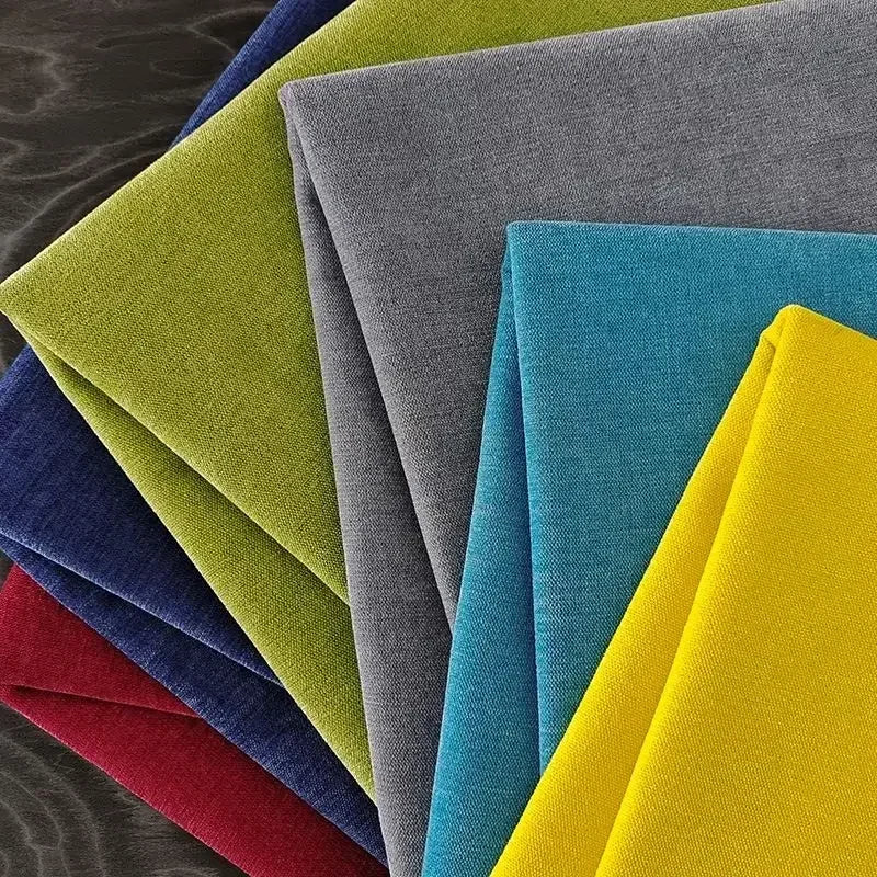 Tissu chenille épais pour ameublement et housse coussin - vue 5 sur 7
