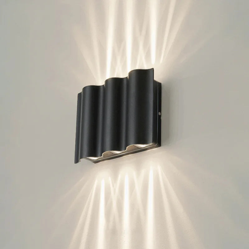 applique murale led étanche pour jardin et balcon en aluminium