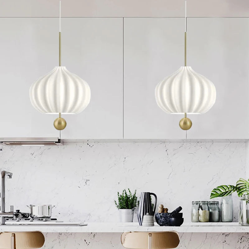 lampe suspendue moderne en verre avec fil réglable en métal