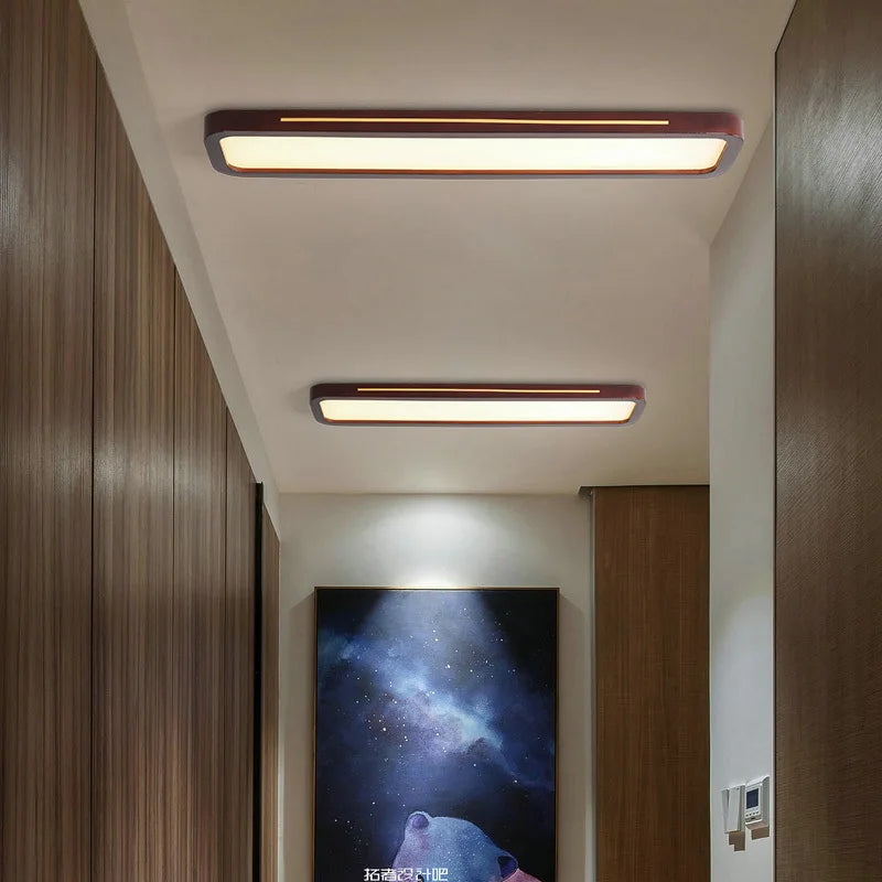 plafonnier led ultra-mince moderne pour entrée et balcon - vue 6 sur 15