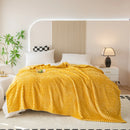 plaid carreaux doux chaud moelleux salon chambre velours