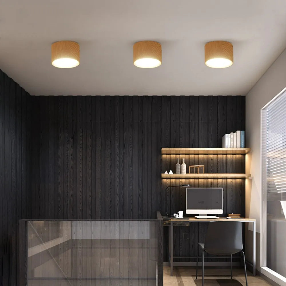 Plafonnier LED moderne à montage en Surface - vue 4 sur 9