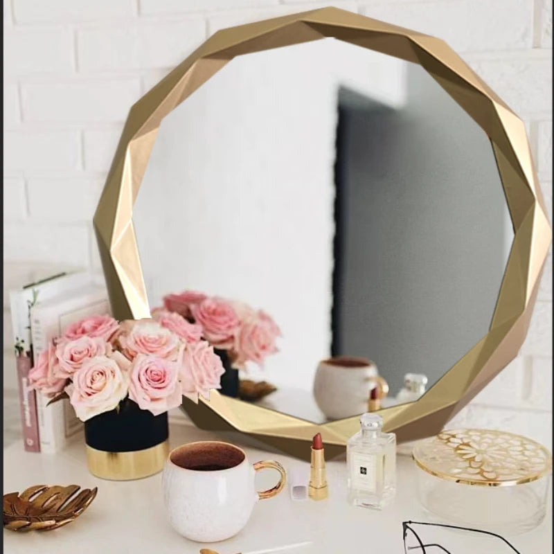 miroirs décoratifs ronds pour maquillage et décoration intérieure - vue 7 sur 7