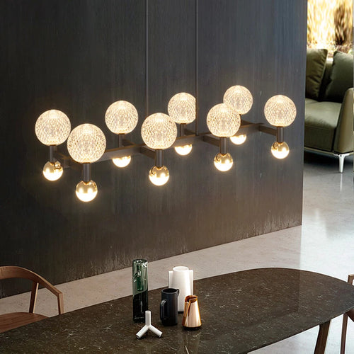 lustre led pour intérieur avec éclairage de plafond