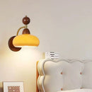 applique murale en bois et verre pour intérieur moderne