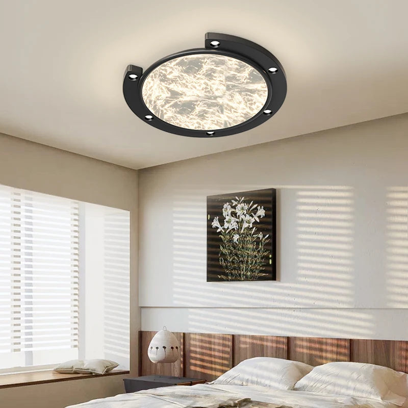 plafonnier led minimaliste protection des yeux éclairage intérieur moderne - vue 6 sur 12