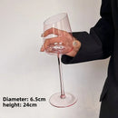 Verre champagne col incliné vintage cristal sur pied