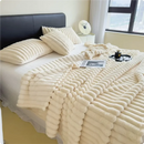 Plaid épais doux en corail pour canapé chambre