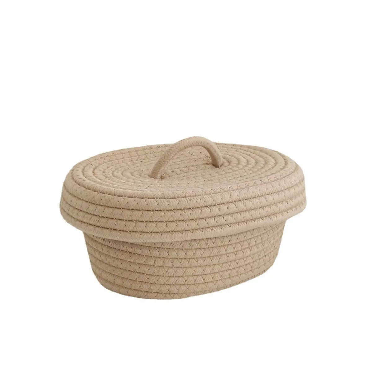 paniers de rangement multifonctionnels tissés à la main - vue 12 sur 12