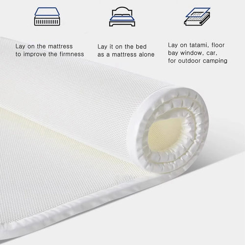 matelas respirant quatre saisons surmatelas frais et confortable