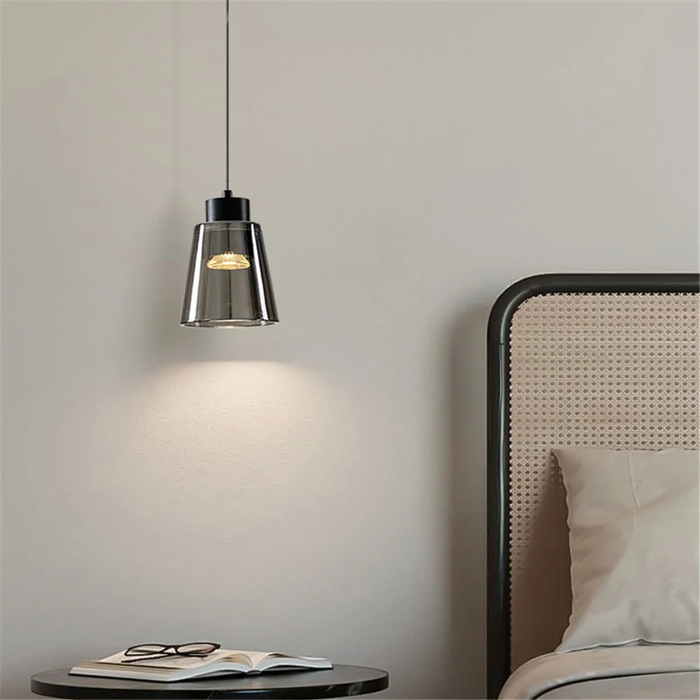 lustre à led tendance en forme de bouteille pour intérieur moderne - vue 6 sur 11