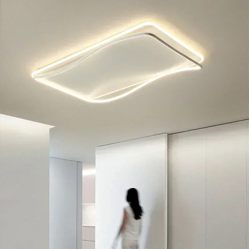 lustre moderne à leds pour décoration intérieure élégante - vue 6 sur 15