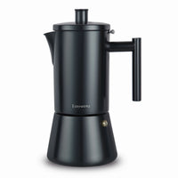 Cafetière italienne easyworkz diego inox induction compacte