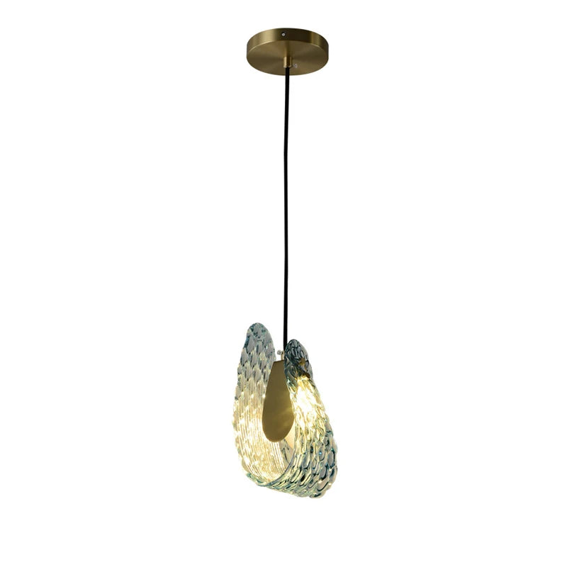 lustre art déco en cuivre pour un éclairage élégant - vue 2 sur 20