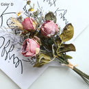bouquet de roses simulées rétro pour décoration dHalloween
