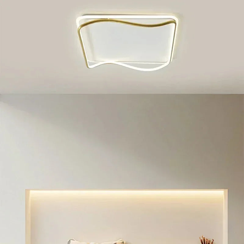 lustre moderne à leds pour décoration intérieure élégante - vue 4 sur 15