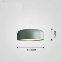 lustre nordique danemark moderne simple macaron double usage