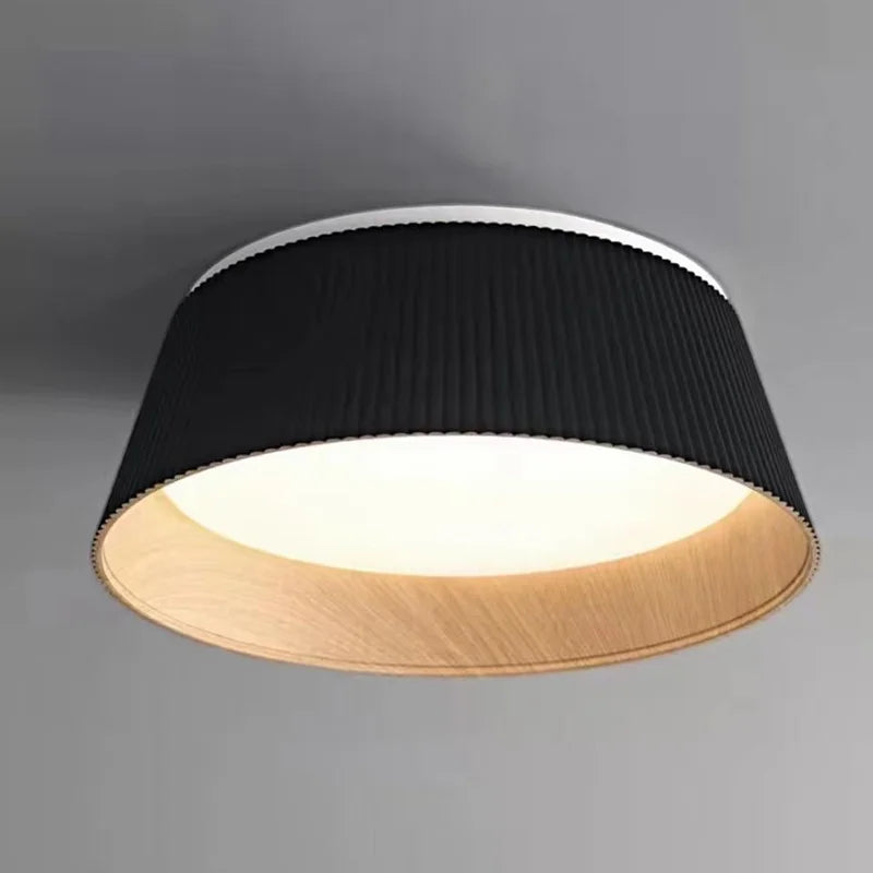 plafonnier led minimaliste design nordique en forme de citrouille