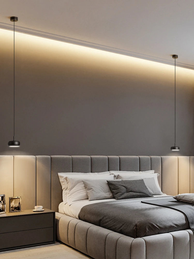 Suspension LED au design minimaliste moderne - vue 4 sur 8