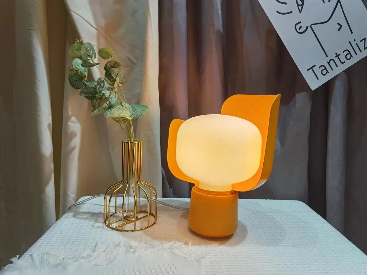 Lampe à poser LED en métal coloré krollet - vue 8 sur 14