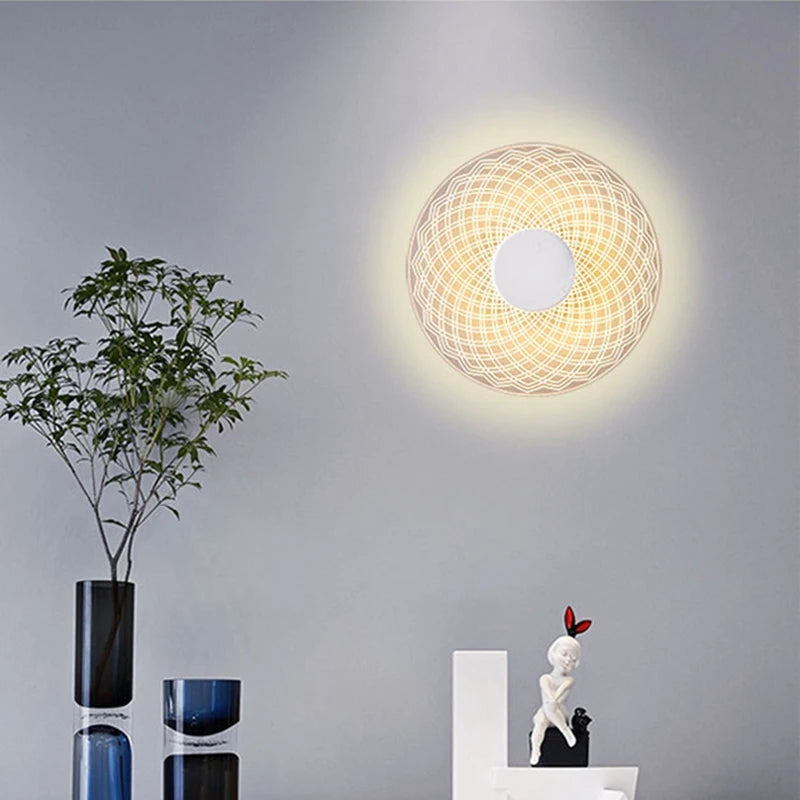 Moderne Ultra-mince salon porche balcon couloir allée LED plafonnier intérieur lustre acrylique светильник un plafonniers - vue 4 sur 15