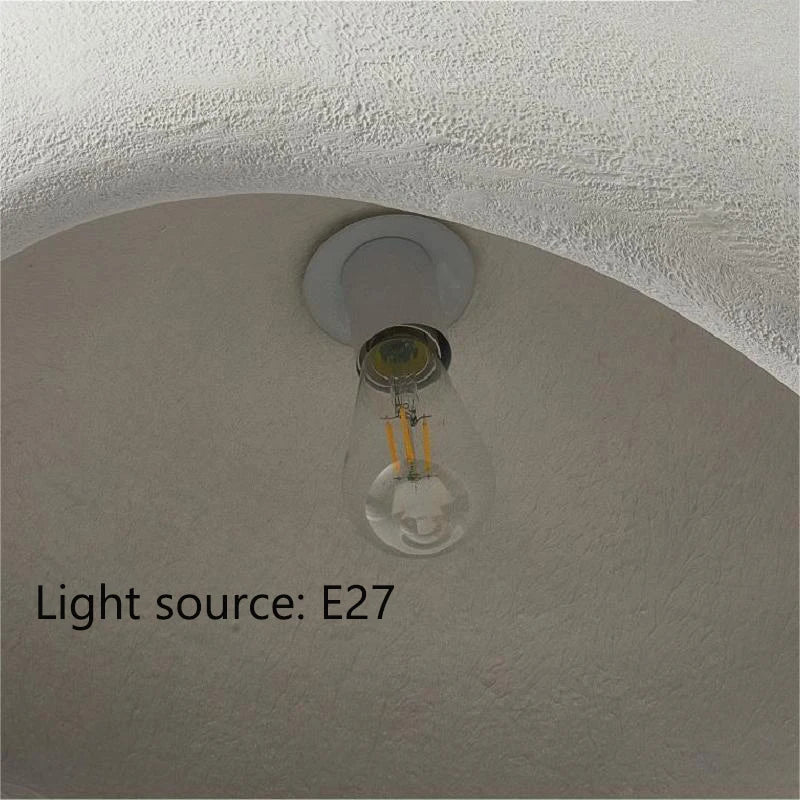 lustre moderne nordique wabi sabi led suspendu loft
