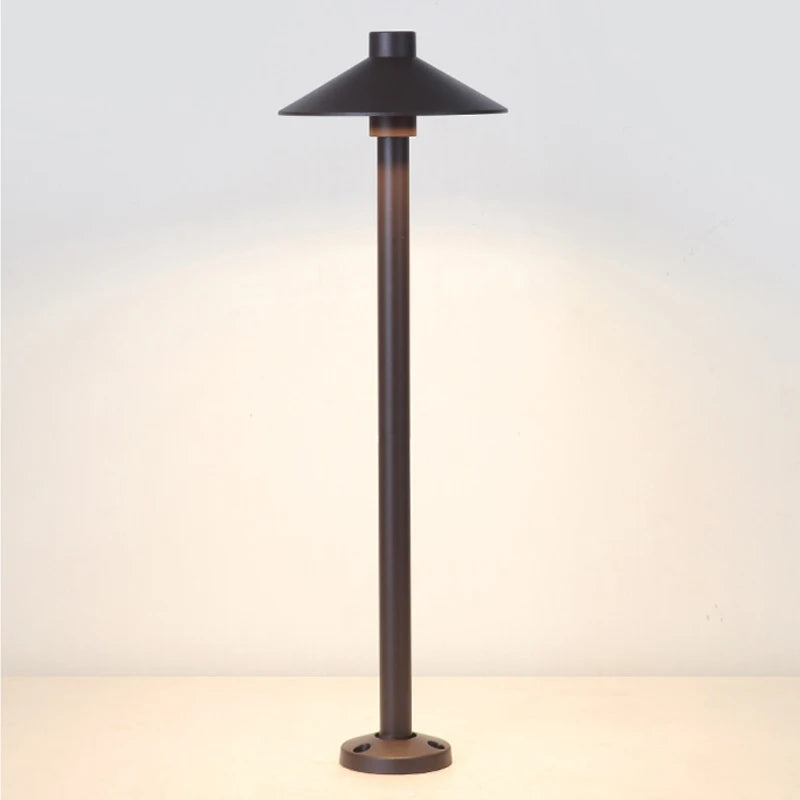lampe LED moderne pour éclairage extérieur étanche et paysager - vue 5 sur 8